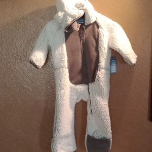 Pulse Beary Infant Heather Grey Snowsuit